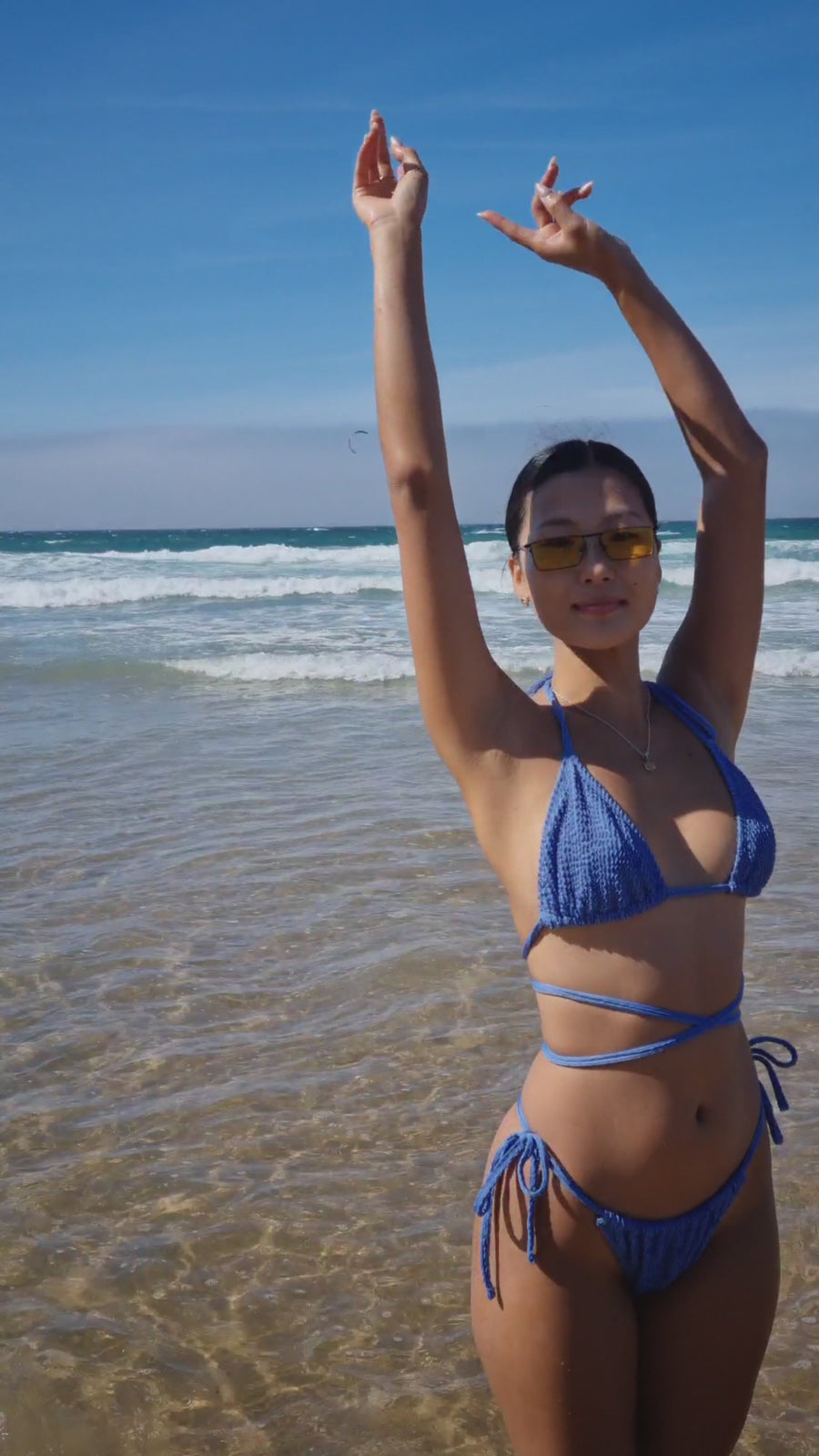 Ipanema Bikini Top in Aqua